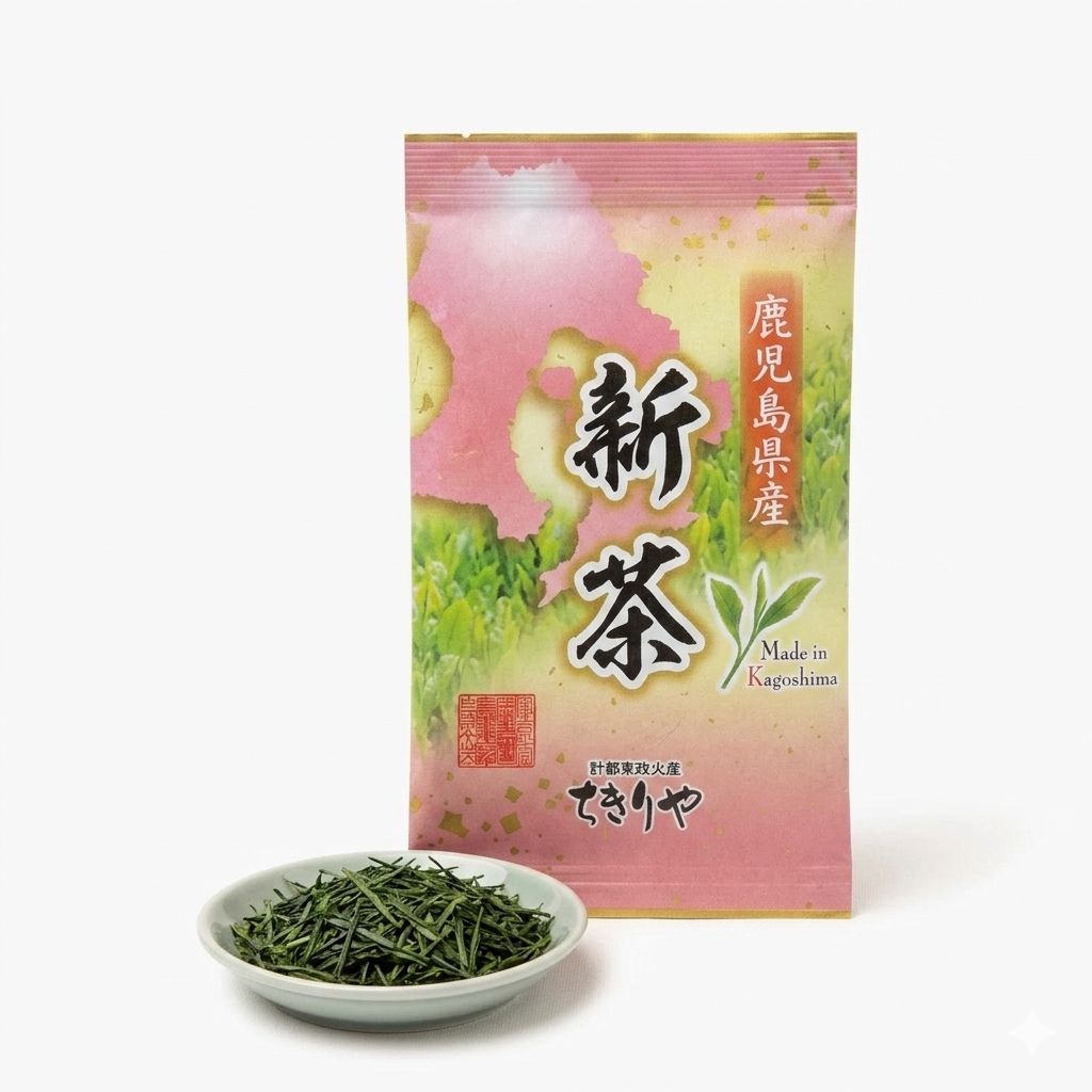 Kagoshima Shincha 2026 First-Flush Sencha Green Tea ⋅ 40g ⋅ Chikiriya ⋅ 40g